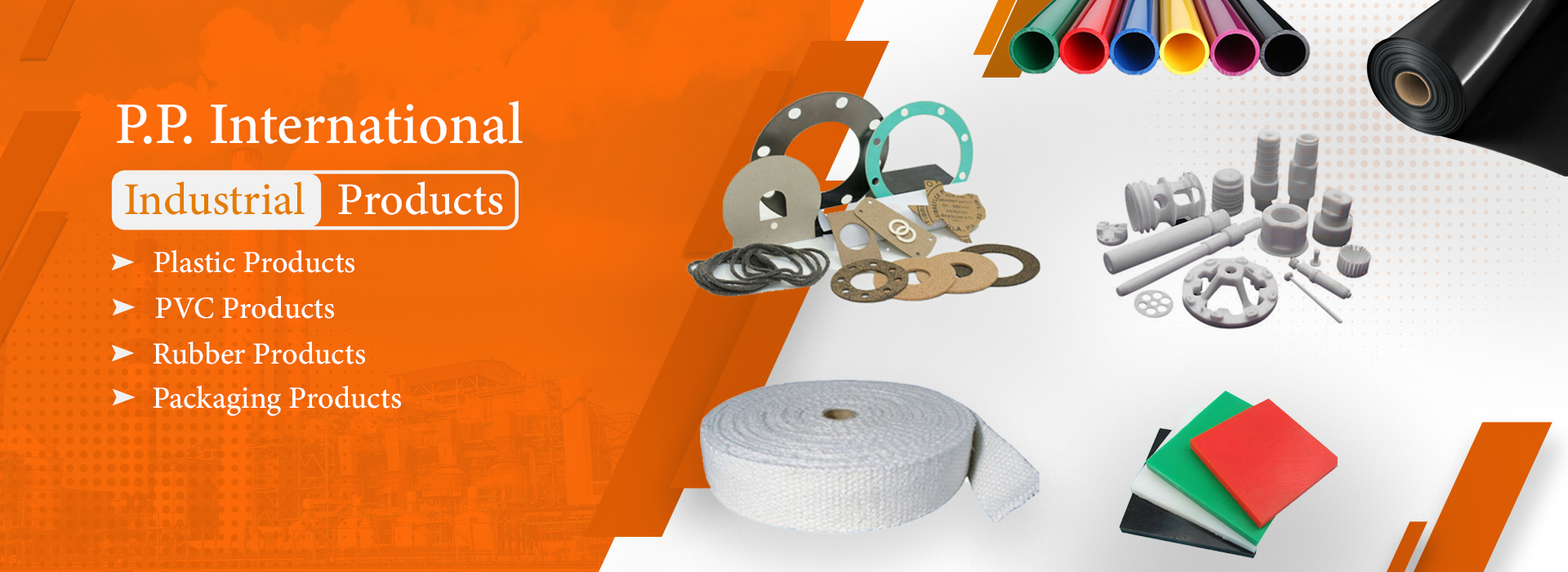 PP International Main Industial Banner